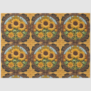 Papier Mousseline Sunflower Collection tendance Belle