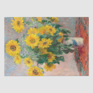 Papier Mousseline Sunflower Van Gogh Découpage