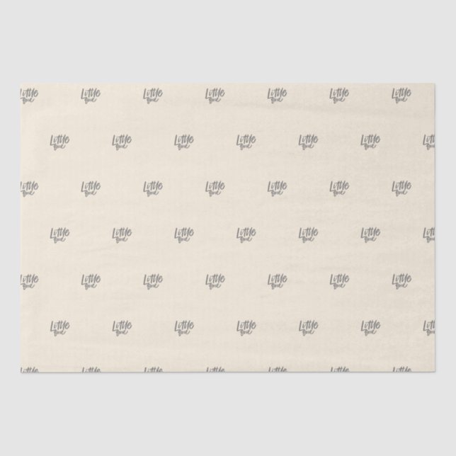 Papier Mousseline Sunshine Little One Baby shower (Recto)