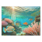 Sunshine & Tangs sous-marins, Papier Tissu Design