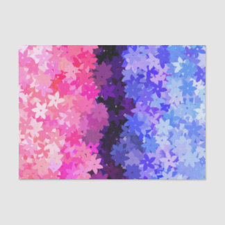 Papier Mousseline Super Boho Quirky Retro Floral Omnisexual Pride