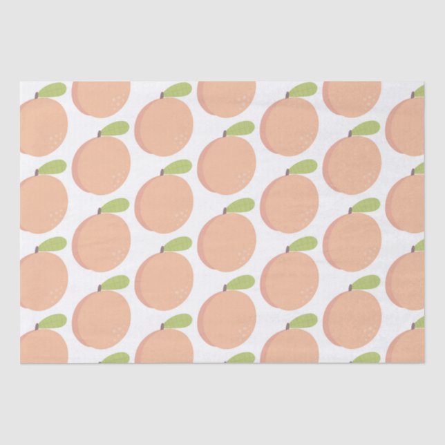 Papier Mousseline Sweet as a Peach Blossom (Recto)