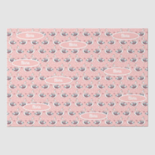 Papier Mousseline Sweet Baby Girl Swan Princess Blush Pink Ajouter u