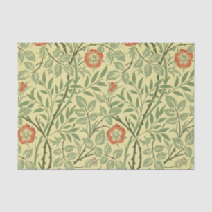 Papier Mousseline Sweet Briar Motif (par William Morris)