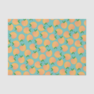 Papier Mousseline Sweet Peach Cute Fruit 1er Anniversaire Thème