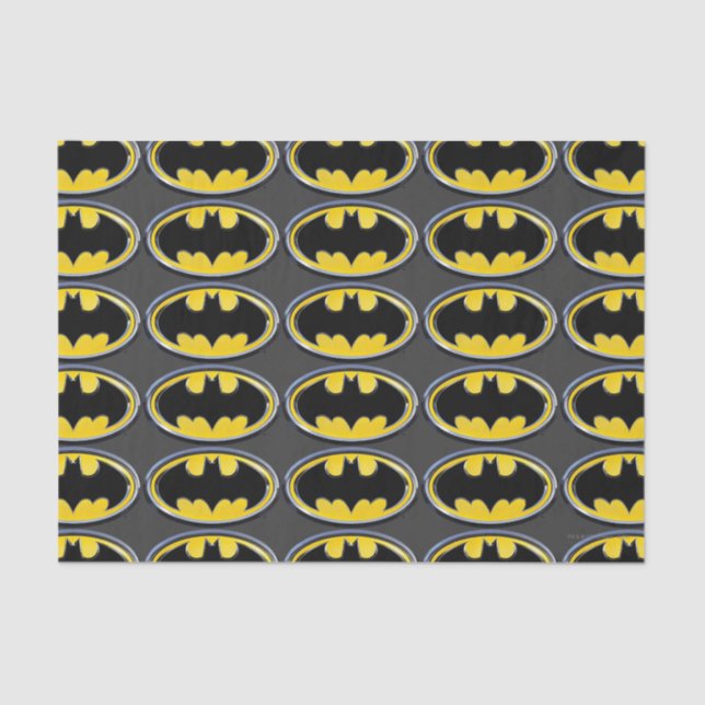 Papier Mousseline Symbole Batman | Logo classique (Recto)