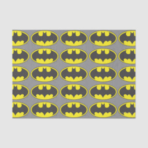 Papier Mousseline Symbole Batman   Logo Oval de chauve-souris