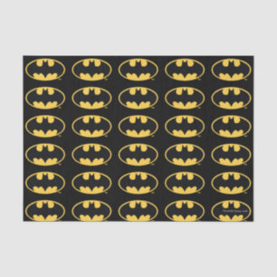 Papier Mousseline Symbole Batman Logo ovale