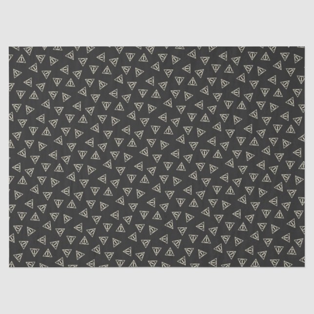Papier Mousseline Symbole de baguette du cercle triangle gris-jaune  (Recto)