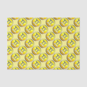 Papier Mousseline Symbole de Gémeaux