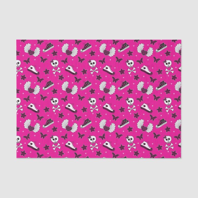Papier Mousseline Symboles d'Emo (Recto)