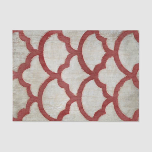 Papier Mousseline Symétrie spectrale VII (Recto)