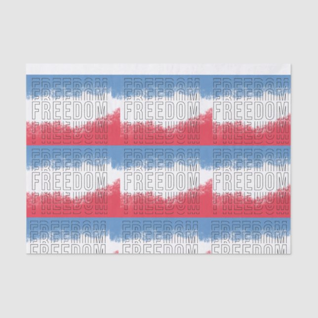 Papier Mousseline T-shirt Liberté (Recto)