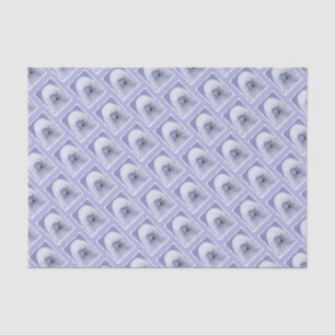Papier Mousseline Tableau blanc standard de caniche - Art original d