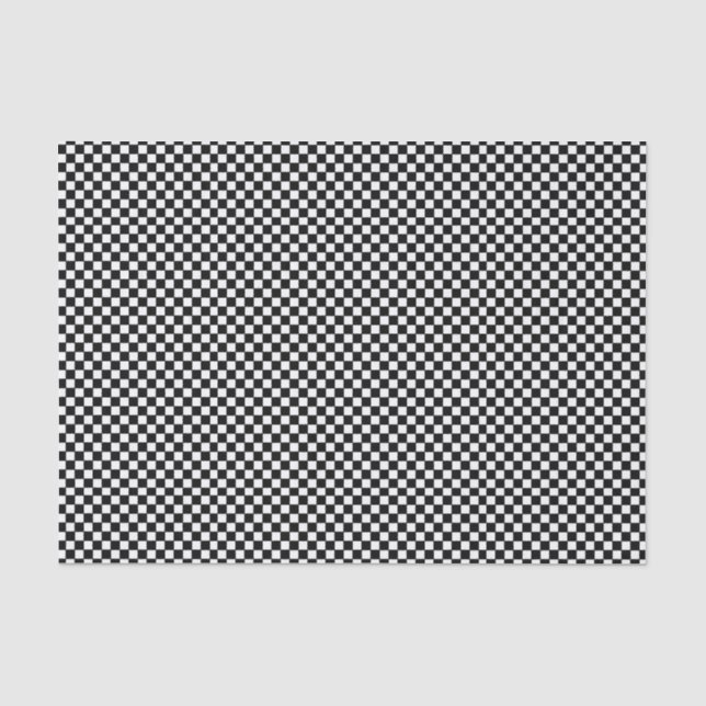Papier Mousseline Tableau de bord noir et blanc (Recto)