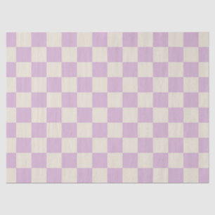 Papier Mousseline Tableau de contrôle blanc Lavender et Off