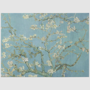 Papier Mousseline Tableau des fleurs d'amandes de Van Gogh