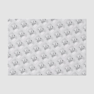 Papier Mousseline Tableau Dogo Argentino - Art Chien original