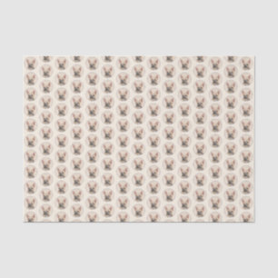 Papier Mousseline Tableau Français Bulldog (Sable) - Joli Original D
