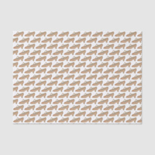 Papier Mousseline Tan T-Strap Caractère Chaussure Danse Théâtre musi