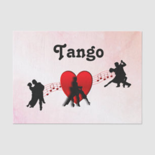 Papier Mousseline Tango Dances I Heart New Twist Design