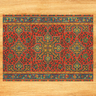 Papier Mousseline Tapis arabe vintage