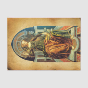 Papier Mousseline TAROTS DE RENAISSANCE ANTIQUE 14 TEMPERANCE Parche