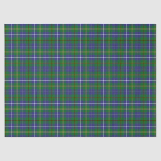 Papier Mousseline Tartan de chasse de Turnbull (Recto)