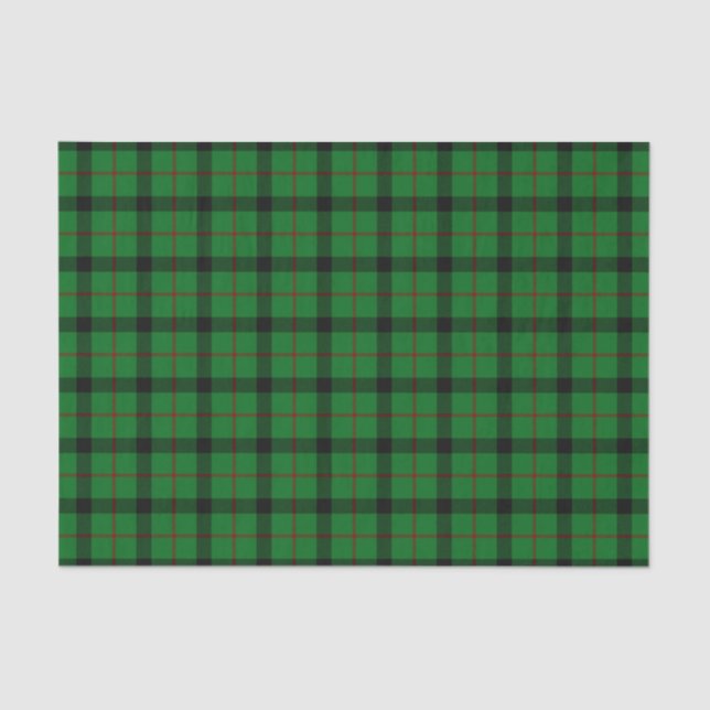 Papier Mousseline Tartan de Kincaid de clan (Recto)