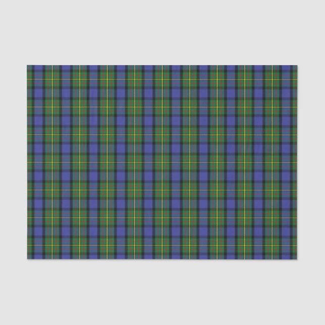 Papier Mousseline Tartan de MacLaren de clan (Recto)