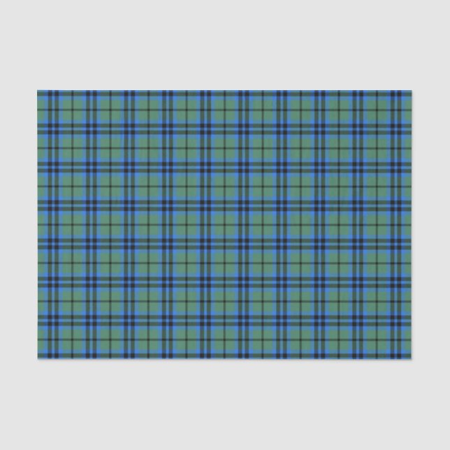 Papier Mousseline Tartan de Marshall de clan (Recto)