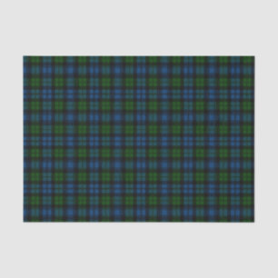 Papier Mousseline Tartan de militaires de Campbell de clan