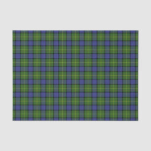 Papier Mousseline Tartan de Muir de clan