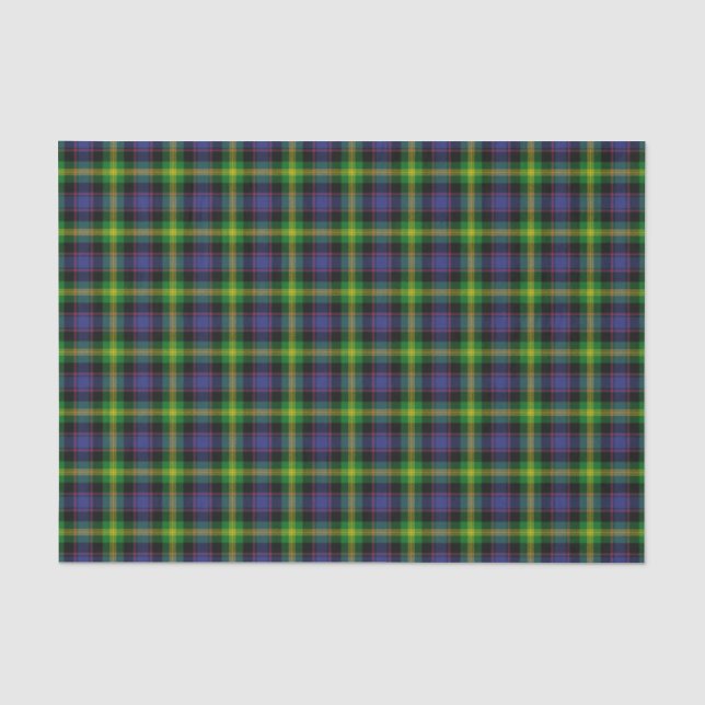 Papier Mousseline Tartan de Watson de clan (Recto)
