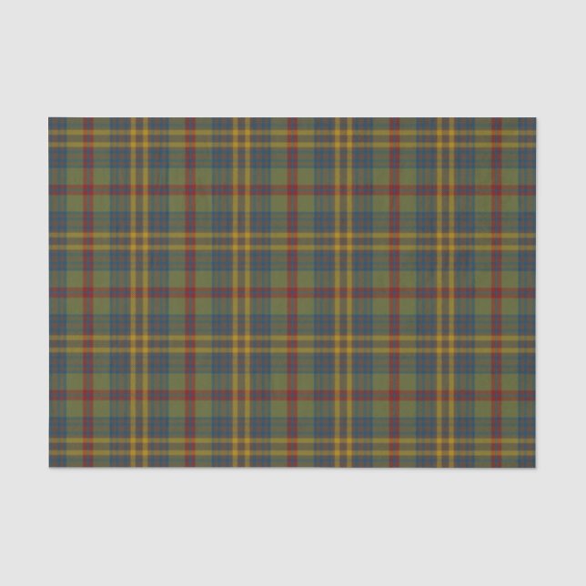 Papier Mousseline Tartan d'Irlandais de Comté de Limerick (Recto)