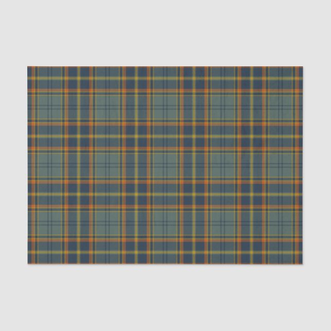 Papier Mousseline Tartan d'Irlandais du comté d'Antrim (Recto)