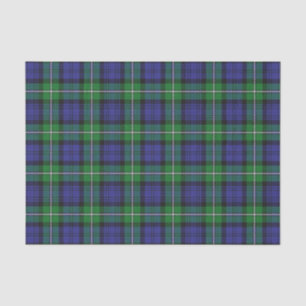 Papier Mousseline Tartan écossais de Forbes de clan de cadeaux