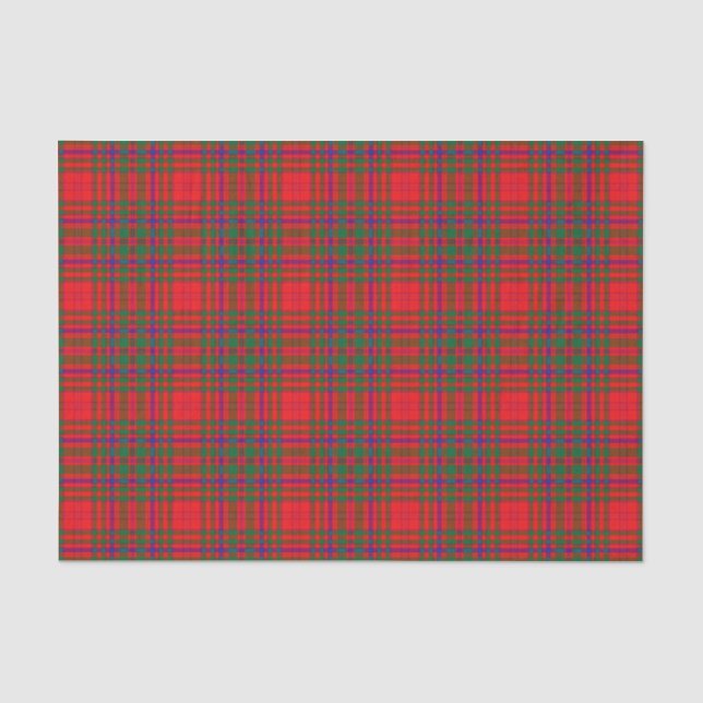 Papier Mousseline Tartan écossais de MacDougall de clan de cadeaux (Recto)