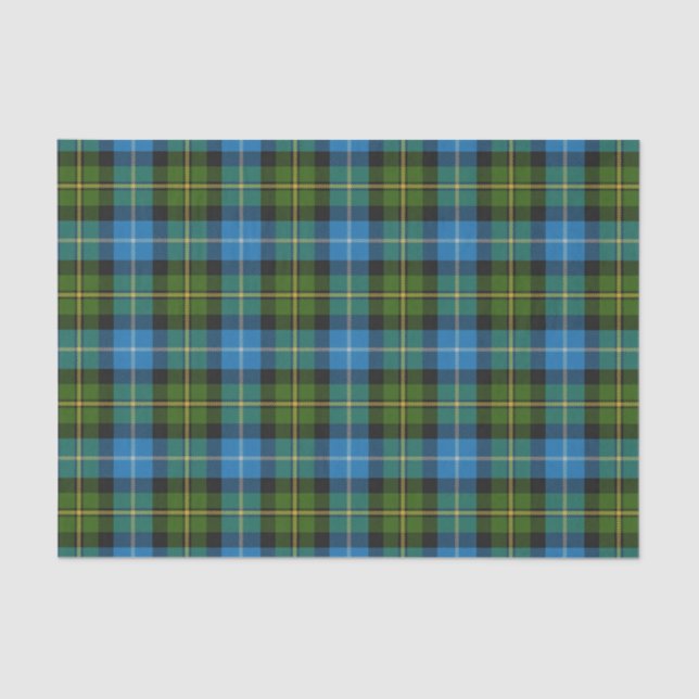 Papier Mousseline Tartan écossais de MacNeil de clan de cadeaux (Recto)