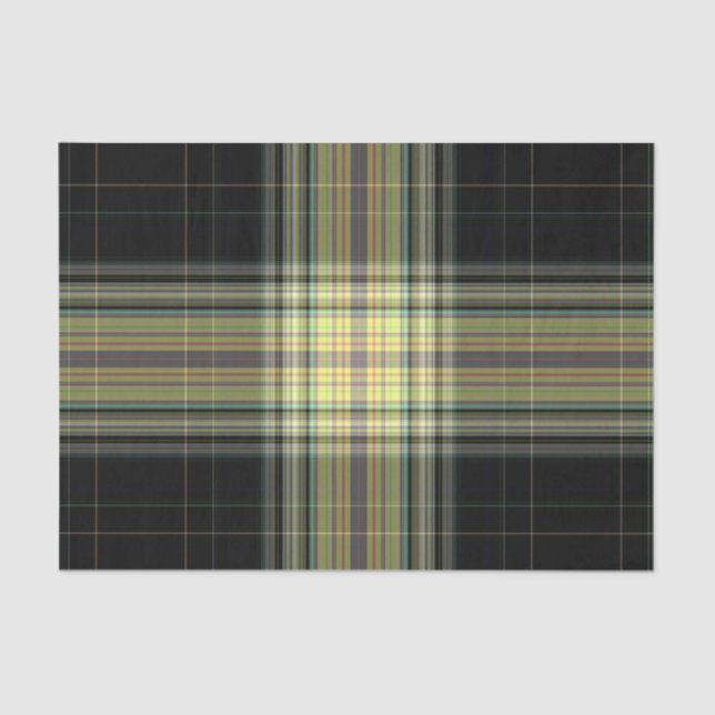 Papier Mousseline Tartan Plaid (Recto)