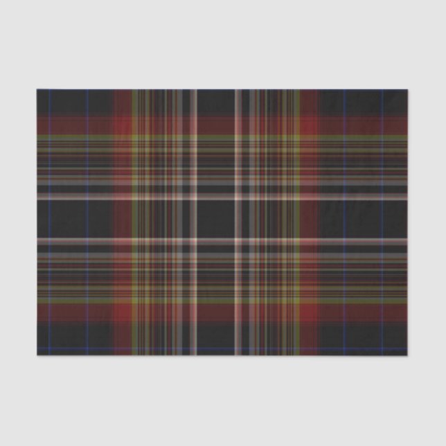 Papier Mousseline Tartan Plaid (Recto)