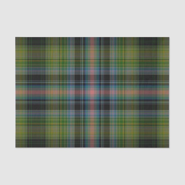 Papier Mousseline Tartan Plaid (Recto)