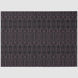 Papier Mousseline Taureau Motif d'art noir violet de l'Ouest de la t