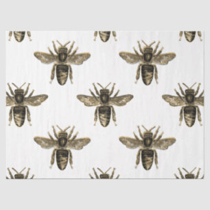 Papier Mousseline Tea Garden Bee Series Design 53