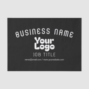 Papier Mousseline Télécharger le logo   Noir et blanc (modifiable)