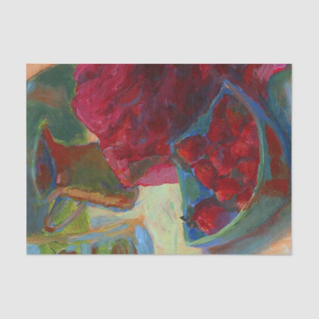 Papier Mousseline Téléchargez votre oeuvre | Tourner la peinture per (Recto)