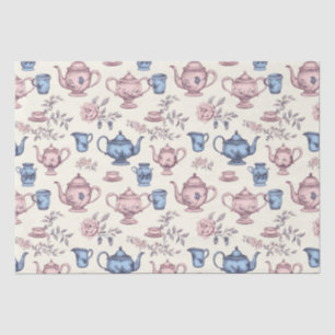 Papier Mousseline Temps pour le Motif Vintage de thé