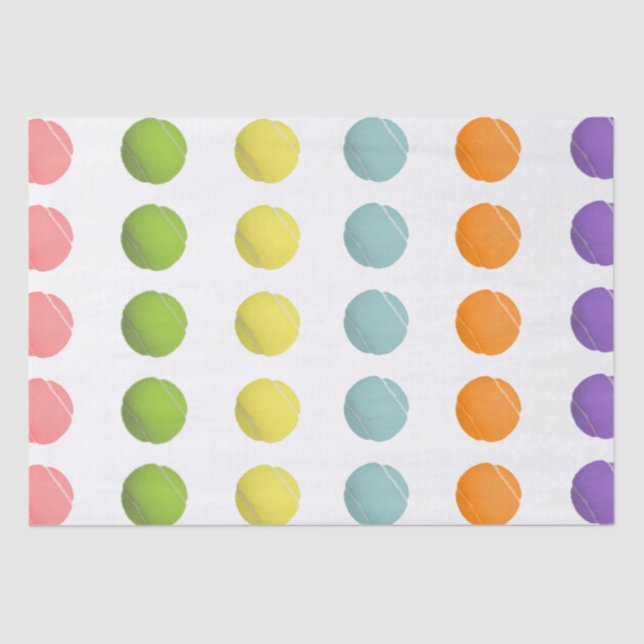 Papier Mousseline Tennis (Recto)