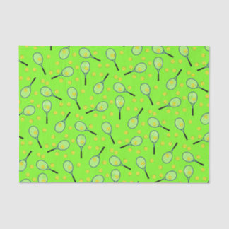 Papier Mousseline Tennis Sports Anniversaire