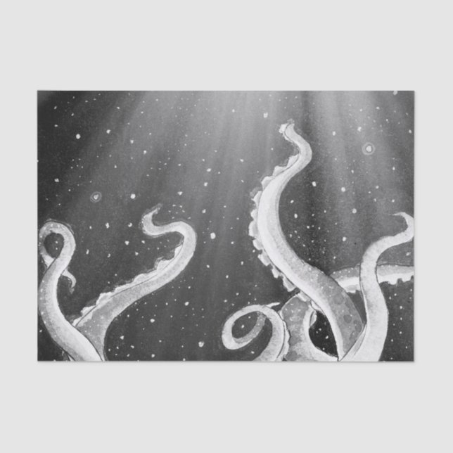 Papier Mousseline Tentacles (Recto)